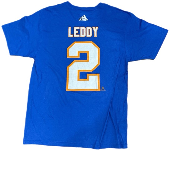 New NY Islanders Large The Go-to-Tee adidas Leddy 2 NHL - Picture 2 of 7